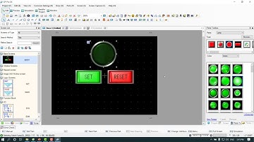 HMI Proface P4 : SET and RESET