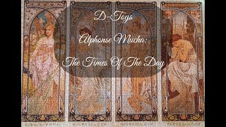 D-Toys Alphonse Mucha - The Times Of The Day 1000Pcs Puzzle Timelapse