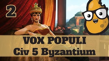 Civ 5 Vox Populi Byzantium Ep. 2 - Let