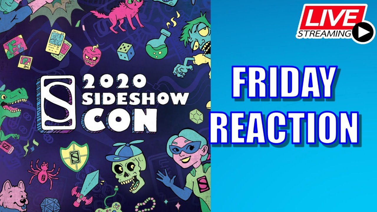 Sideshow Con 2020 Friday Booth Tour Reaction
