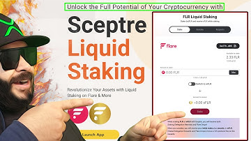 SCEPTRE LIQUID STAKING- EARN $FLARE DROPS + STAKING + sFLARE (PASSIVE INCOME)