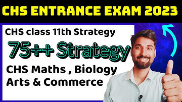 chs class 11th strategy || how to prepare for chs || how to crack chs 2023 @chsboyabhishekmaurya