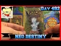 Pokemon pack daily neo destiny booster opening day 492  featuring pichu purchase