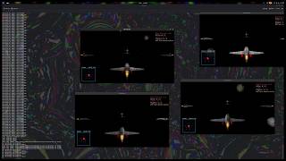 Asteroids Net 3D - 4 Player Multiplayer Outerspace Space battle - [ MXVK ]
