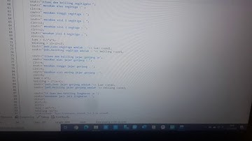 Tugas Praktikum Dasar Pemrograman Bangun Datar Bangun Ruang_ Abdullah