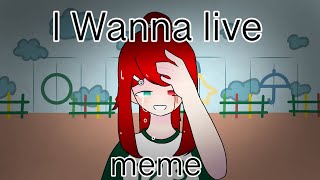 I Wanna Live Memeanimation Meme Squid Game Flipaclip Blood Warning