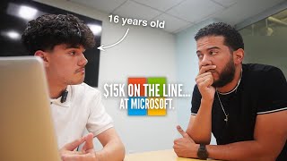 I Pitched a $15,000 Startup Idea at Microsoft as a 16-Year-Old Entrepreneur (Yconic Hackathon)