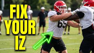 Texas OC/OL coach Kyle Flood - Gallop Technique (IZ DBL Teams)