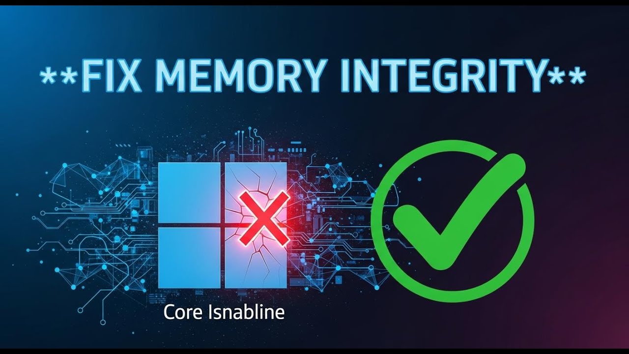[Fixed] ️ Enable Memory Integrity in Windows 11 Turn On Memory ...