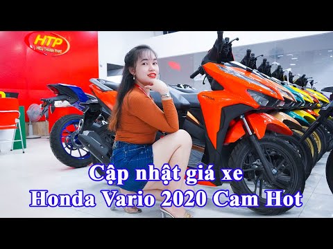Vario Màu Cam - Honda Vario 150 Độ Úp Áo Cam Màu Mới | Giá xe Vario 2020