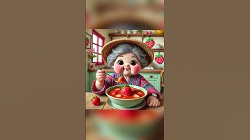 Bà Tám mukbang dâu tây #ai #aivietnam #chatgpt