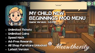 Download My Child New Beginnings MOD MENU!! Unlimited Tickets & Coins! LATEST VERSION!! screenshot 5