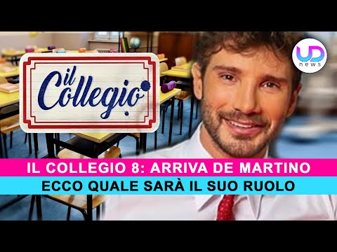 Il Collegio 8, Arriva Stefano De Martino: Ecco Quale Sarà Il Suo Ruolo!