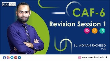 𝐂𝐀𝐅 𝟎𝟔 (𝐌𝐅𝐀) 𝐑𝐞𝐯𝐢𝐬𝐢𝐨𝐧 𝐒𝐞𝐬𝐬𝐢𝐨𝐧 𝟏 𝐁𝐲 𝐒𝐢𝐫 𝐀𝐝𝐧𝐚𝐧 𝐑𝐚𝐬𝐡𝐞𝐞𝐝 𝐅𝐂𝐀