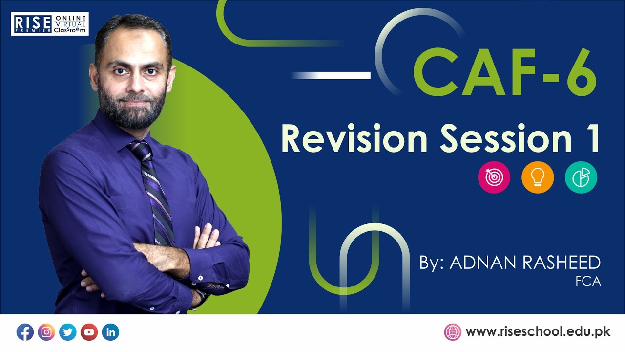 𝐂𝐀𝐅 𝟎𝟔 (𝐌𝐅𝐀) 𝐑𝐞𝐯𝐢𝐬𝐢𝐨𝐧 𝐒𝐞𝐬𝐬𝐢𝐨𝐧 𝟏 𝐁𝐲 𝐒𝐢𝐫 𝐀𝐝𝐧𝐚𝐧 𝐑𝐚𝐬𝐡𝐞𝐞𝐝 𝐅𝐂𝐀