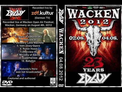 Edguy - Live In Wacken 2012 - YouTube