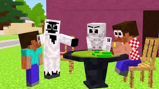 Monster School Rich Steve Vs Good Herobrine  Minecraft Animation minecraft minecraftmemes fyp