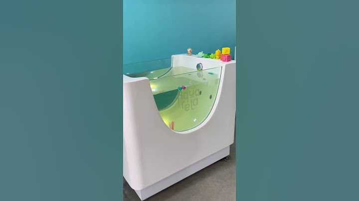 Our son swims in a baby pool 😍💦