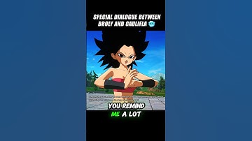 Special Dialogue Between Broly And Caulifla Lol 🤯 #crashout #caulifla #sparkingzero #dragonballz