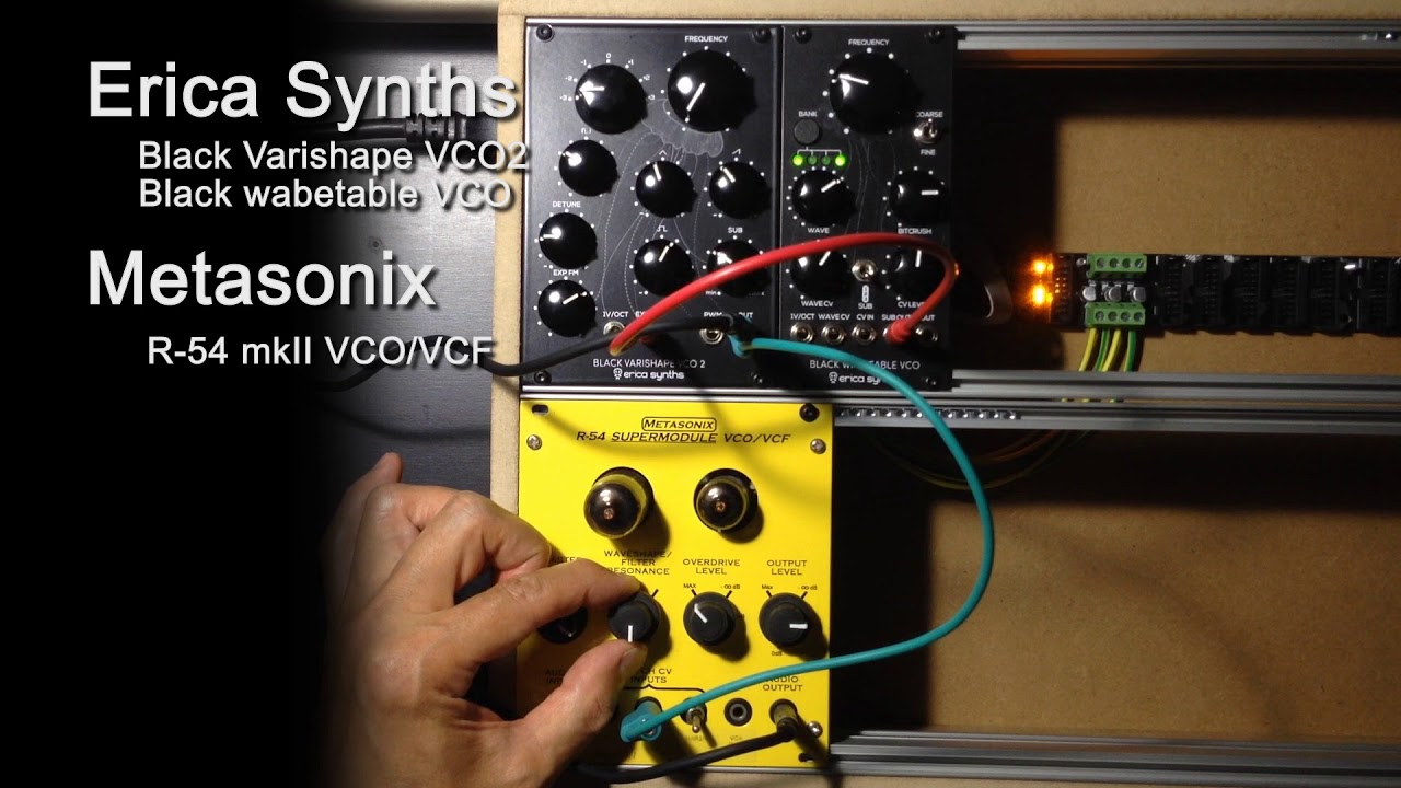 Eurorack 3 Oscillators Drone 1/3 YouTube