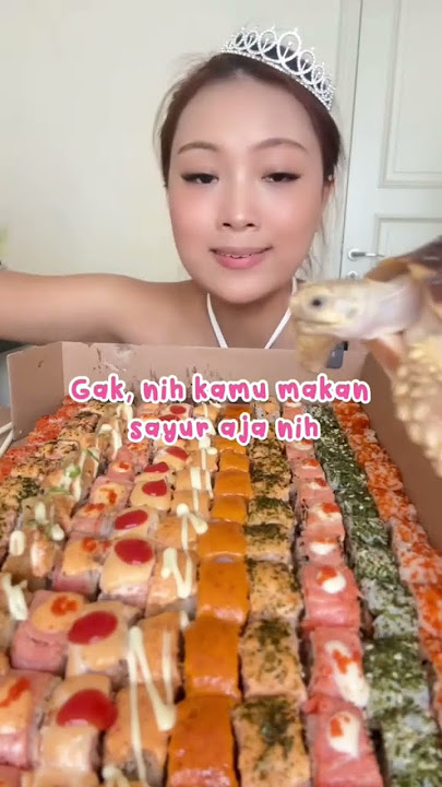 MUKBANG SUSHI 308 BIJI 🤯😱🍣 (PART 2)