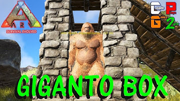 Ark Survival Evolved - EASY TAME A GIGANTOPITHECUS - S06E19 - CouplePlaysGames2gthr