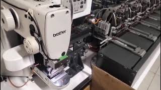 Automatic Label Sewing Machine | Cutting & Feeding System