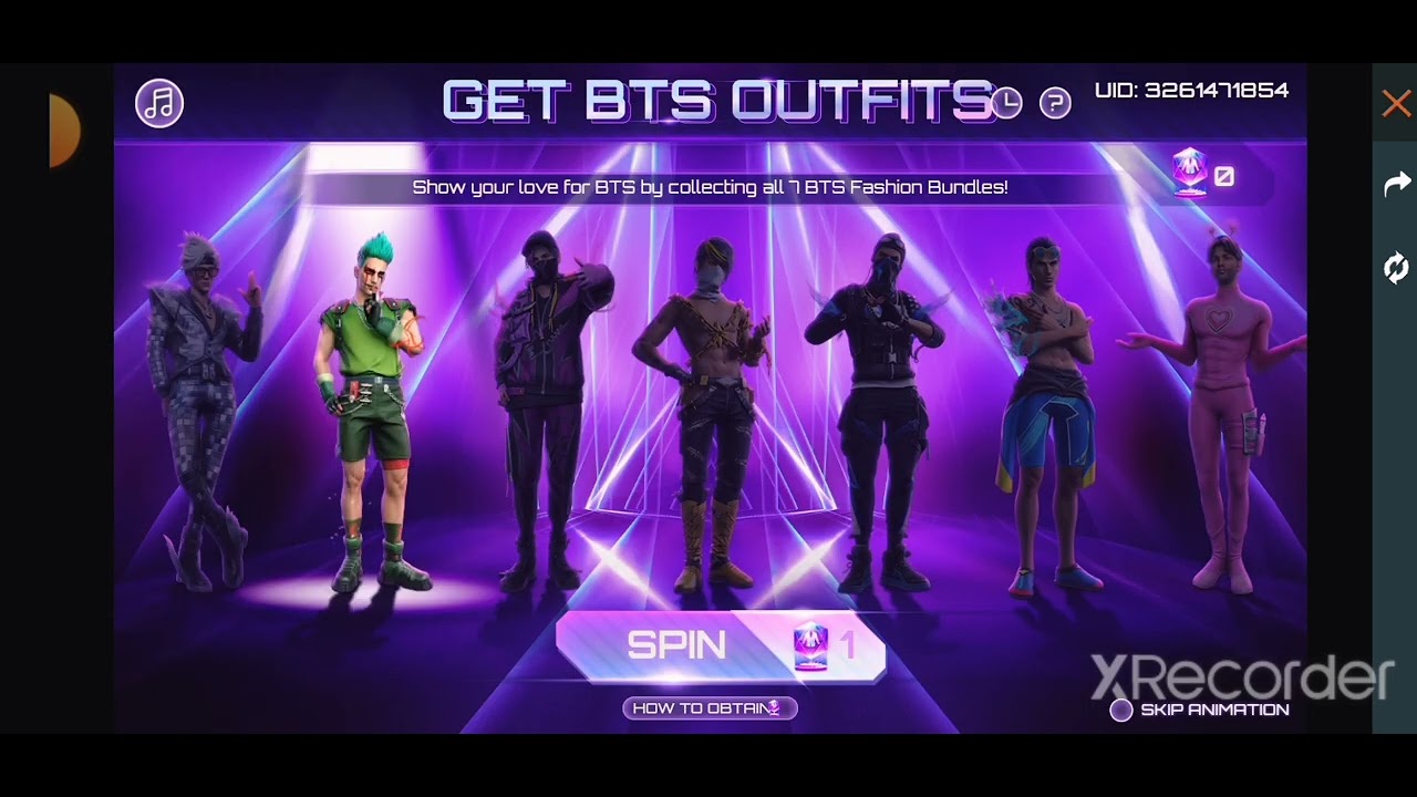 FREE FIRE NEW EVENT 😍🥰 FREE BTS CRYSTAL TOKEN EVENT/FF 2 APRIL 🔥🔥