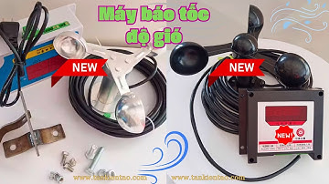 Khám phá máy đo tốc độ gió cẩu tháp , xe cẩu bánh xích .