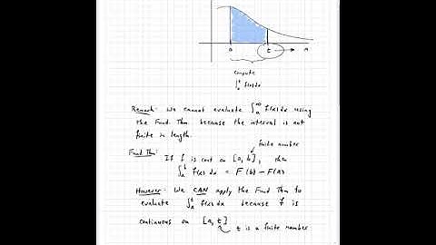 Integral Calculus Lecture 21: Improper Integrals Part 2