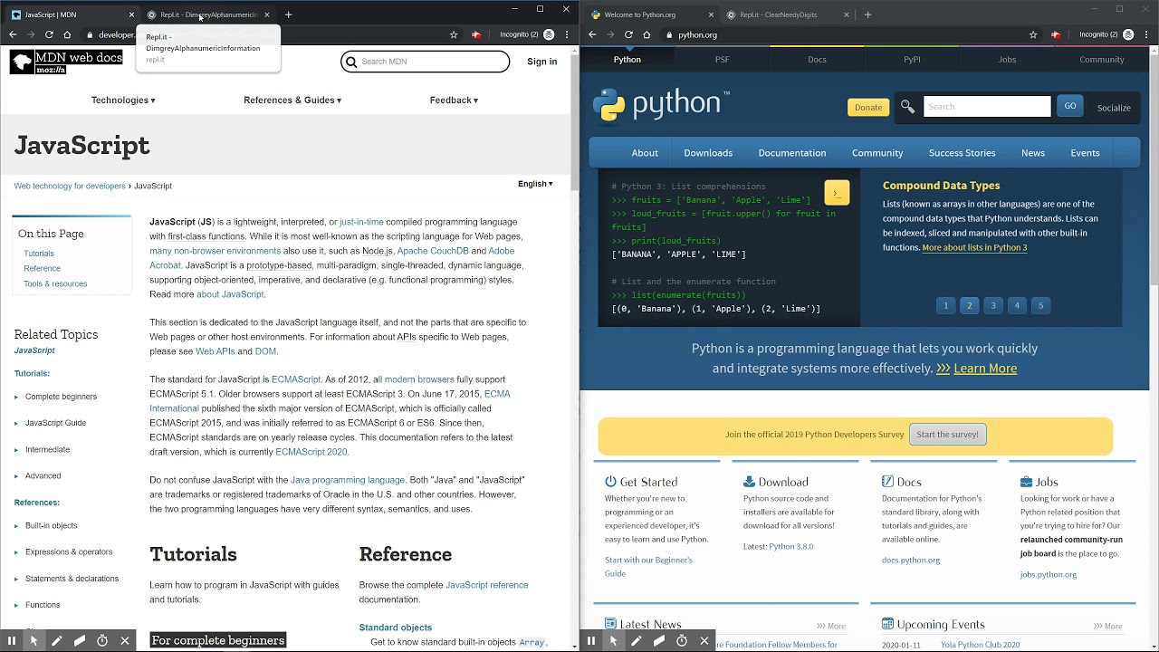 Javascript To Python 1 YouTube