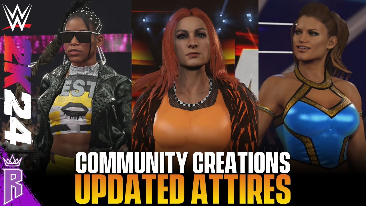 WWE 2K24 Updated Superstar Attires 
