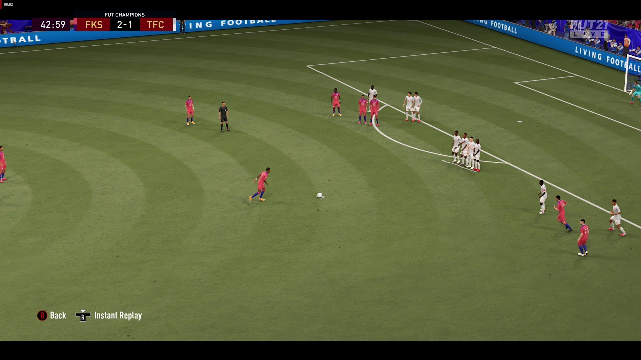 FIFA 21, Rashford Free kick YouTube