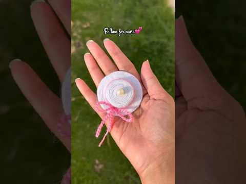 Bottle Cap ko Phekna Mat! 😱 Isse Banaye Cute Hair Clip 🎀#diy#hairclip#bottlecapcraft#bestoutofwaste