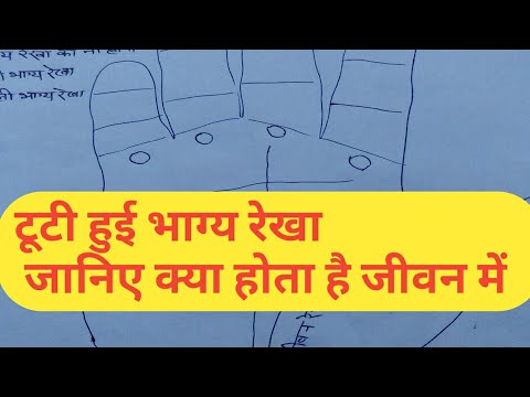 वीडियो: टूटी हुई रेखा के साथ 9 अंक कैसे पार करें