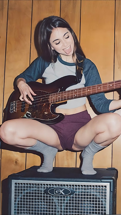 The UNLIKELIEST bass player