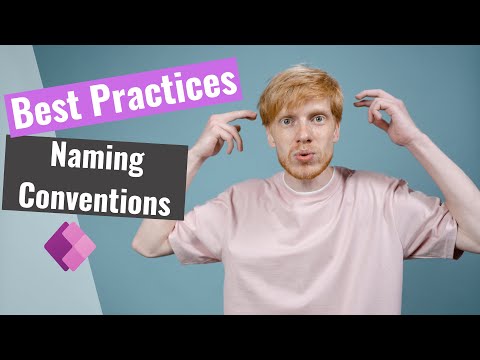 Naming Conventions - MS Power Apps Best Practices