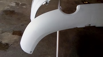 Painting my 06 Volvo S60 Front Bumper Part 1