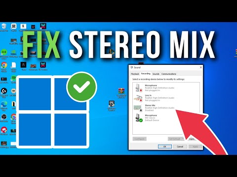 How To Enable Or Get Stereo Mix In Windows 10/11 - Full Tutorial