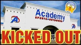 GOT KICKED OUT OF ACADAMY SPORTS OUTDOORS ON TO HIBBETT