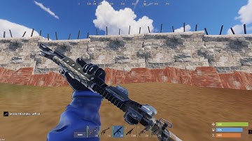Rust private no recoil Macro/Script Demonstration AK-47 LR-300 M249 etc