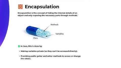 Encapsulation with Real Life Example | JAVA #JavaTutorial #OOPConcepts #LearnJava #JavaForBeginners