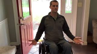 T12 SCI Wheelchair Step / Door Transition