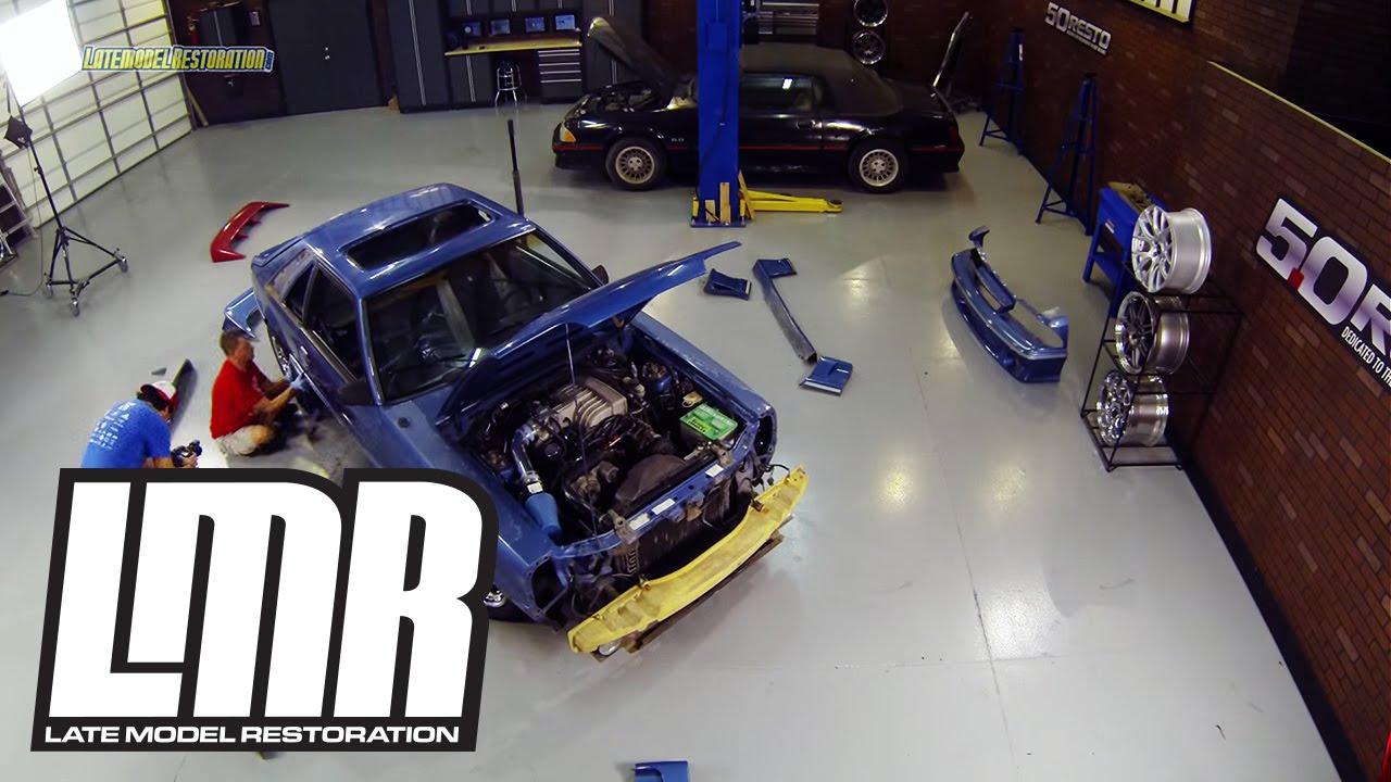 late model restoration phone number Project Blue Collar Tear Down - Latemodel Restoration (Fox Body Mustang)