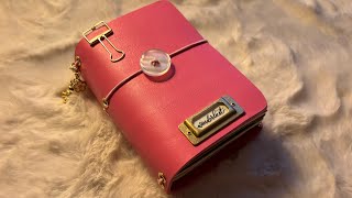 DIY:  WATCH ME MAKE THIS LEATHER PASSPORT - From Start to Finish! 🌷🌸🌷🌸🌷