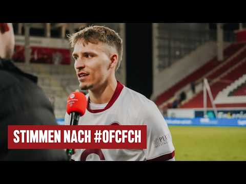 Die Stimmen zum Spiel nach Kickers Offenbach vs. FC 08 Homburg