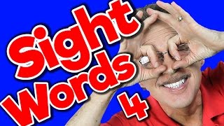 New Sight Words 4 Sight Words Kindergarten High Frequency Words Jump Out Words Jack Hartmann