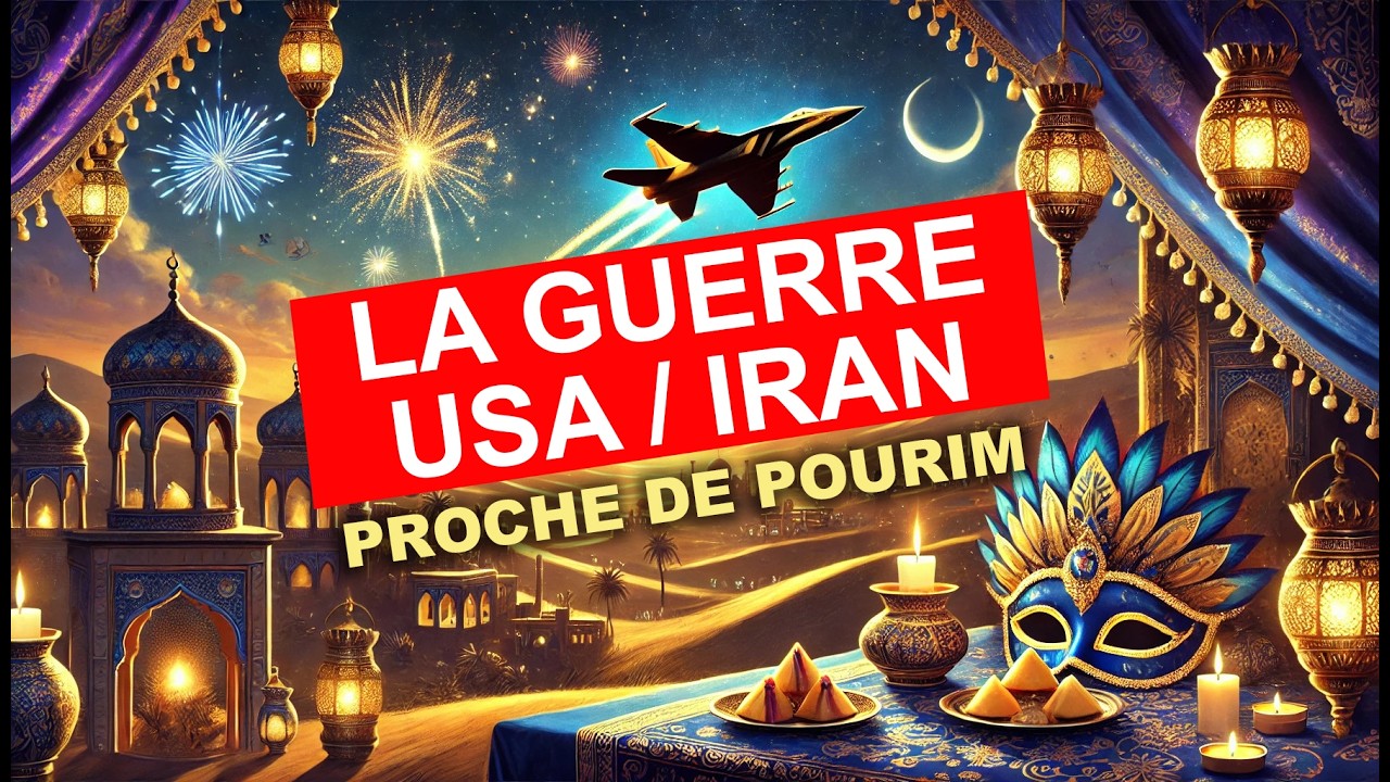 LA GUERRE - USA / IRAN - PROCHE DE POURIM
