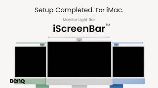 BenQ iScreenBar™ | Setup Completed. For iMac.