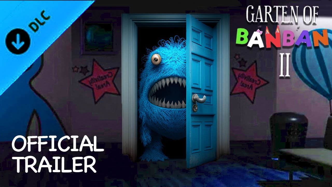 Garten of Banban 2 Official Trailer! #horror #gaming #videogames #scar